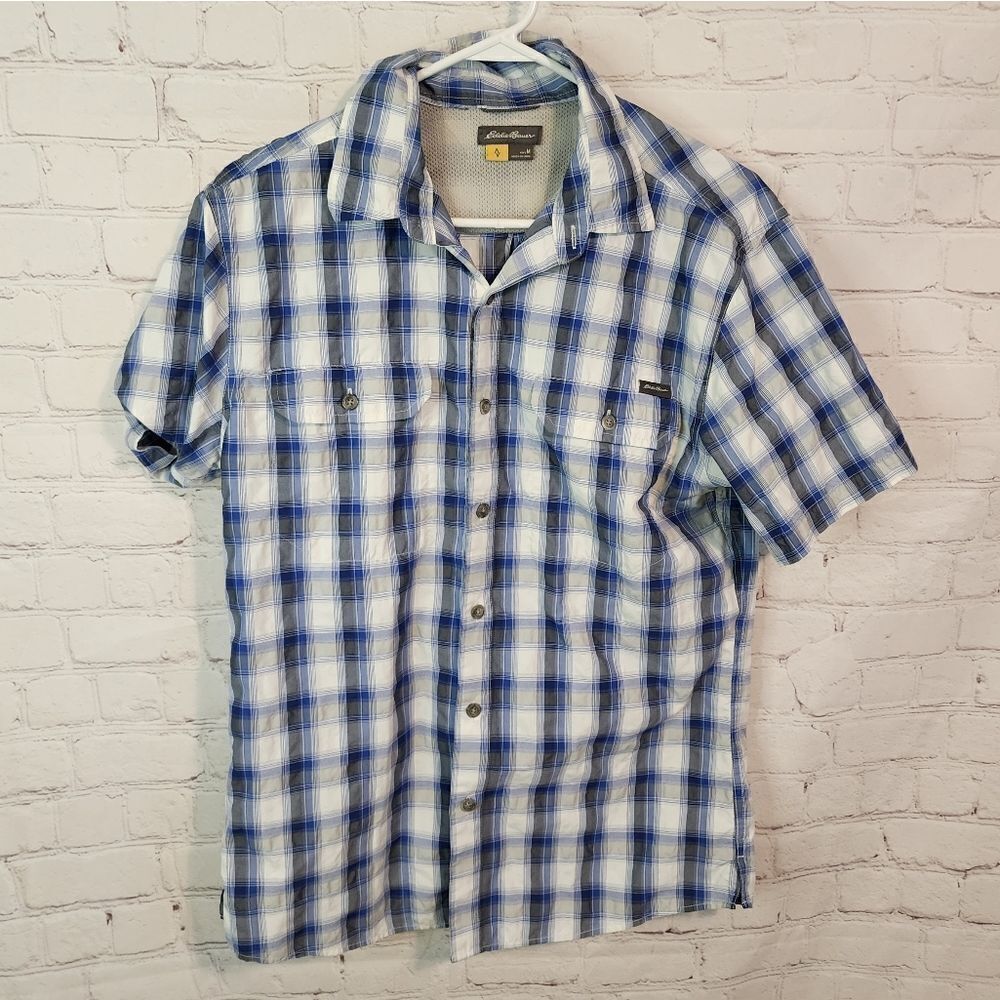 Men's Eddie Bauer button-down shirt, size Medium
